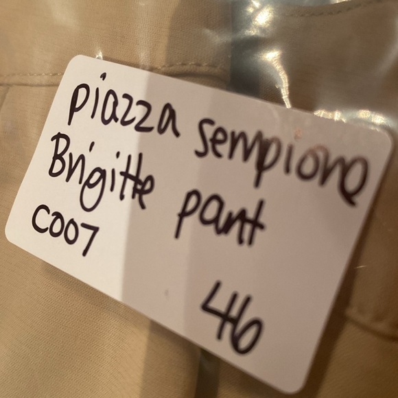 Piazza Sempione Brigitte Cropped Pant Size 10 (Italian Size 46) - Picture 11 of 11